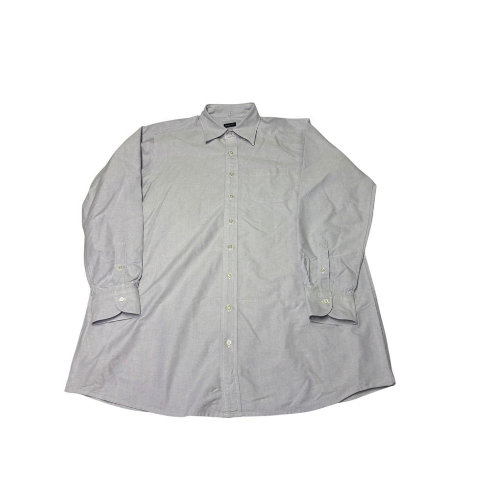 Proper Cloth Mens Lilac Oxford Cloth Dress Shirt 18.5 37 PCF530 Button Down
